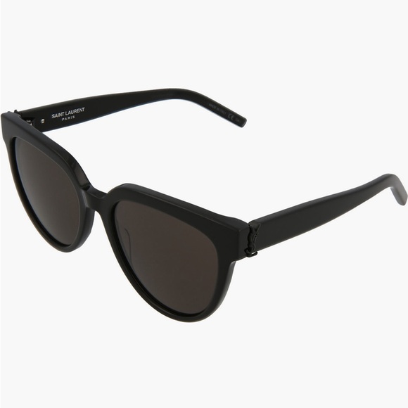 Saint Laurent Black Sunglasses with Case - Picture 7 of 9